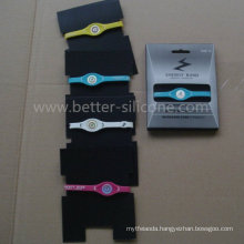 Fashion Elastomer Energy RFID Smart Rubber Silicone Wristband